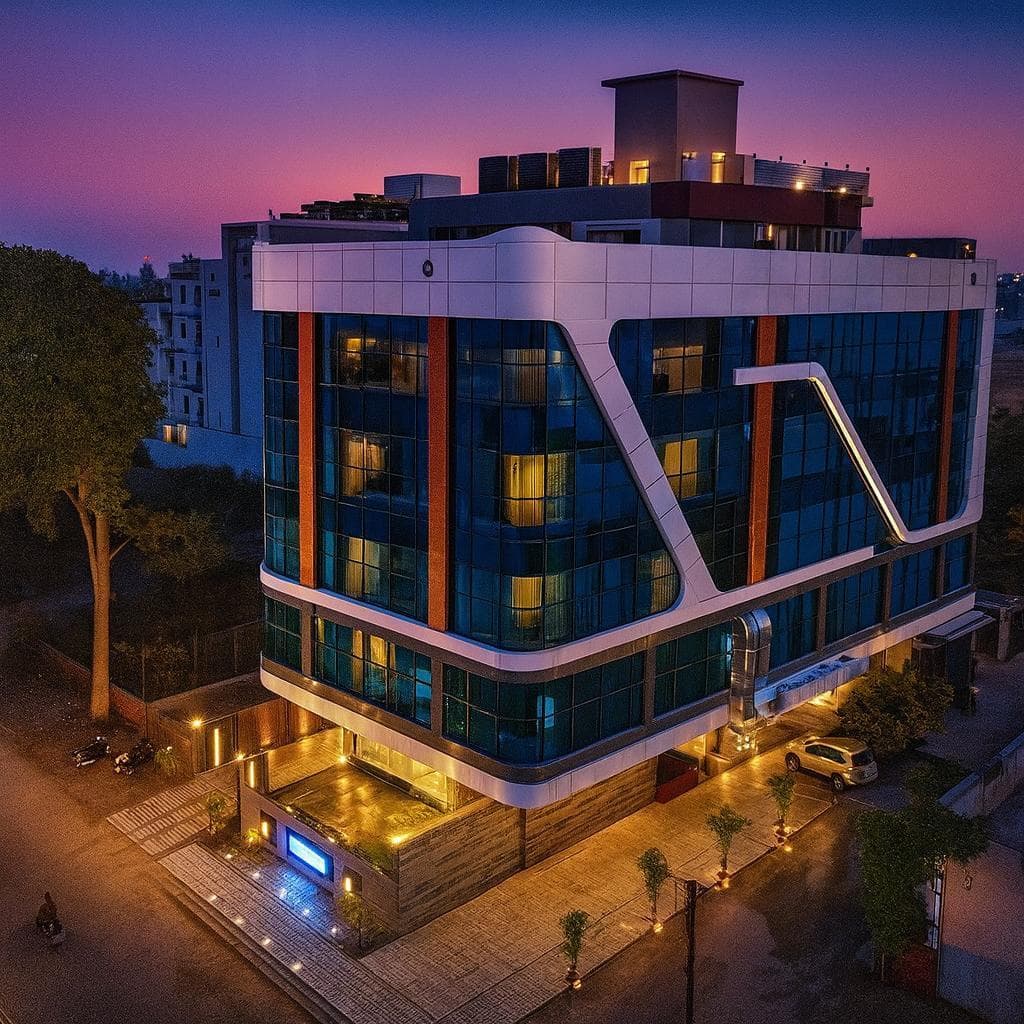 Pax Hotel Grand Blue nearby Udaipur City Railway Station
